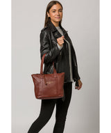'Dem' Cognac Leather Handbag image 2