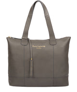'Sachi' Grey Leather Tote Bag  image 1