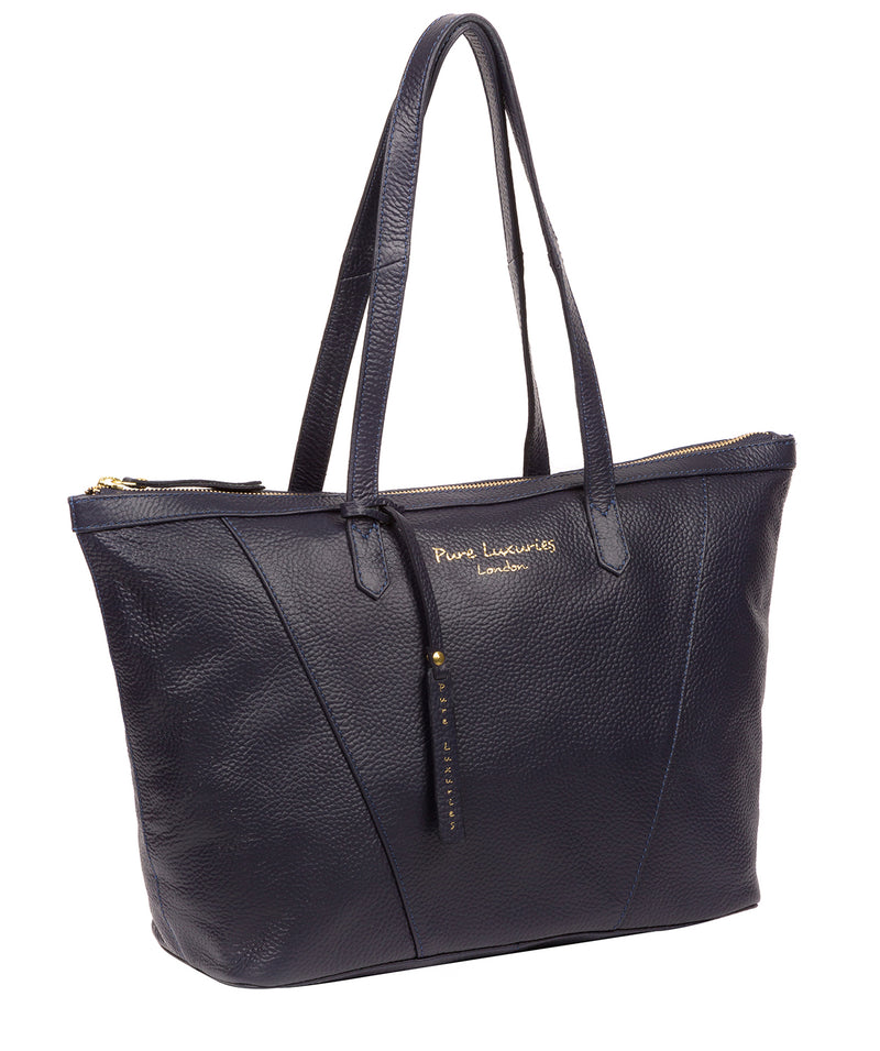 'Kelly' Ink Leather Tote Bag image 5
