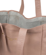 'Melissa' Blush Pink Leather Tote Bag image 4