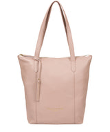'Elsa' Blush Pink Leather Tote Bag image 1