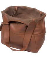 'Freer' Tan Leather Tote Bag