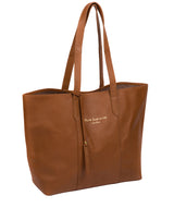 'Hedda' Tan Leather Tote Bag image 5