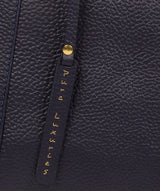 'Alexandra' Ink Leather Handbag image 6