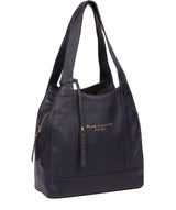 'Colette' Ink Leather Handbag Pure Luxuries London