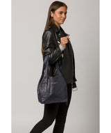 'Colette' Ink Leather Handbag image 2