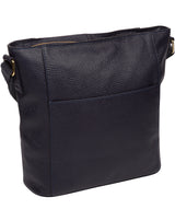 'Tamzin' Ink Leather Shoulder Bag image 3