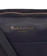'Tamzin' Ink Leather Shoulder Bag Pure Luxuries London