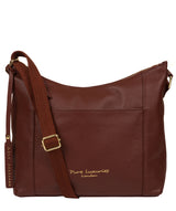 'Lachele' Cognac Leather Shoulder Bag image 1