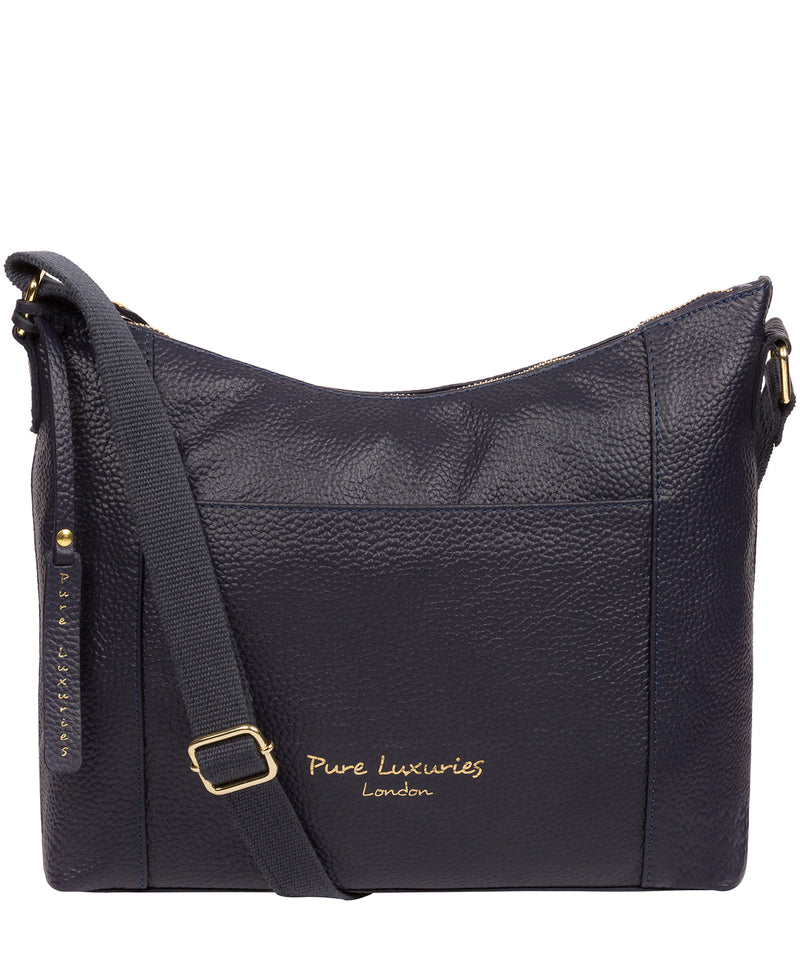 'Lachele' Ink Leather Shoulder Bag  image 1