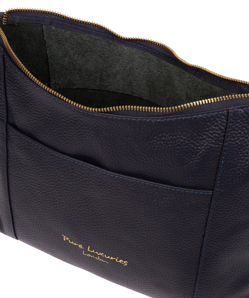 'Lachele' Ink Leather Shoulder Bag  image 4