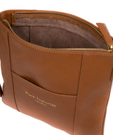 'Kayley' Tan Leather Cross Body Bag image 4