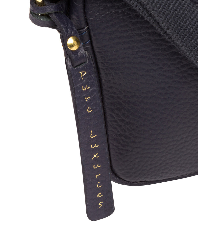 'Laine' Ink Leather Cross Body Bag image 5