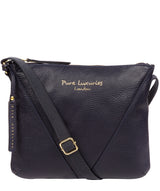 'Lupita' Ink Leather Cross Body Bag image 1