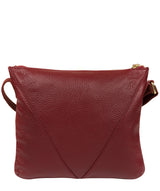 'Lupita' Red Leather Cross Body Bag image 3