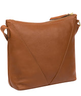 'Rena' Tan Leather Cross Body Bag image 3