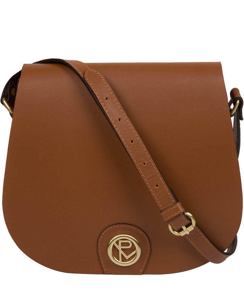 'Ambleside' Tan Leather Cross Body Bag image 1