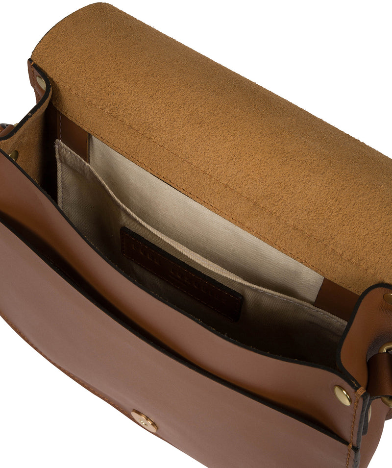 'Ambleside' Tan Leather Cross Body Bag image 4