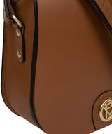 'Ambleside' Tan Leather Cross Body Bag image 7