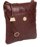 'Briony' Chestnut Leather Cross Body Bag image 5