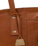 'Calista' Hazelnut Leather Tote Bag image 6