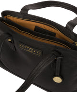 'Linton' Black & Gold Leather Handbag  image 4