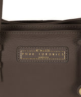 'Linton' Grey Leather Handbag image 6
