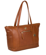 'Willow' Hazelnut Leather Tote Bag image 5