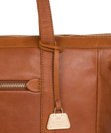 'Willow' Hazelnut Leather Tote Bag image 6