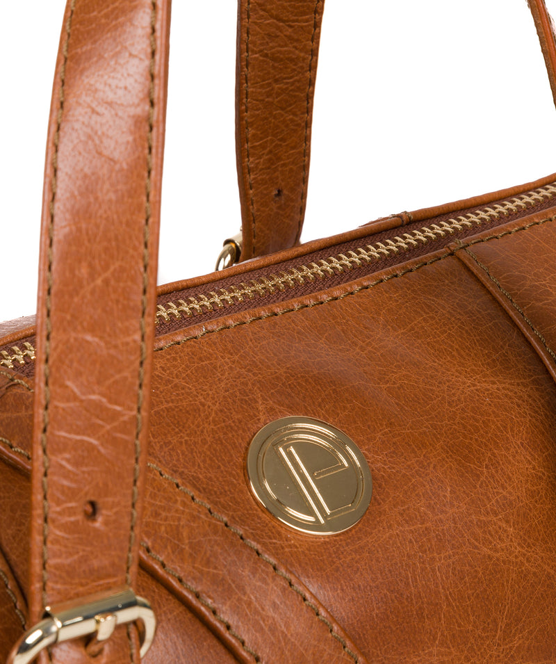 'Iris' Hazelnut Leather Handbag image 7
