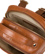 'Lunaria' Hazelnut Leather Backpack image 4