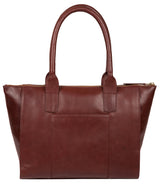'Primrose' Chestnut Leather Tote Bag image 3