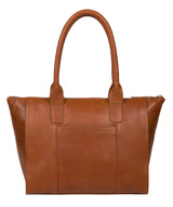 'Primrose' Hazelnut Leather Tote Bag image 3