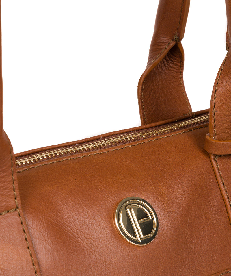 'Primrose' Hazelnut Leather Tote Bag image 7