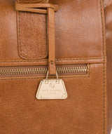 'Primrose' Saddle Tan Leather Tote Bag image 6