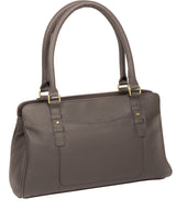 'Epworth' Grey Leather Handbag image 3