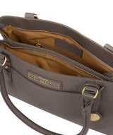 'Epworth' Grey Leather Handbag image 4