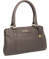 'Epworth' Grey Leather Handbag image 5