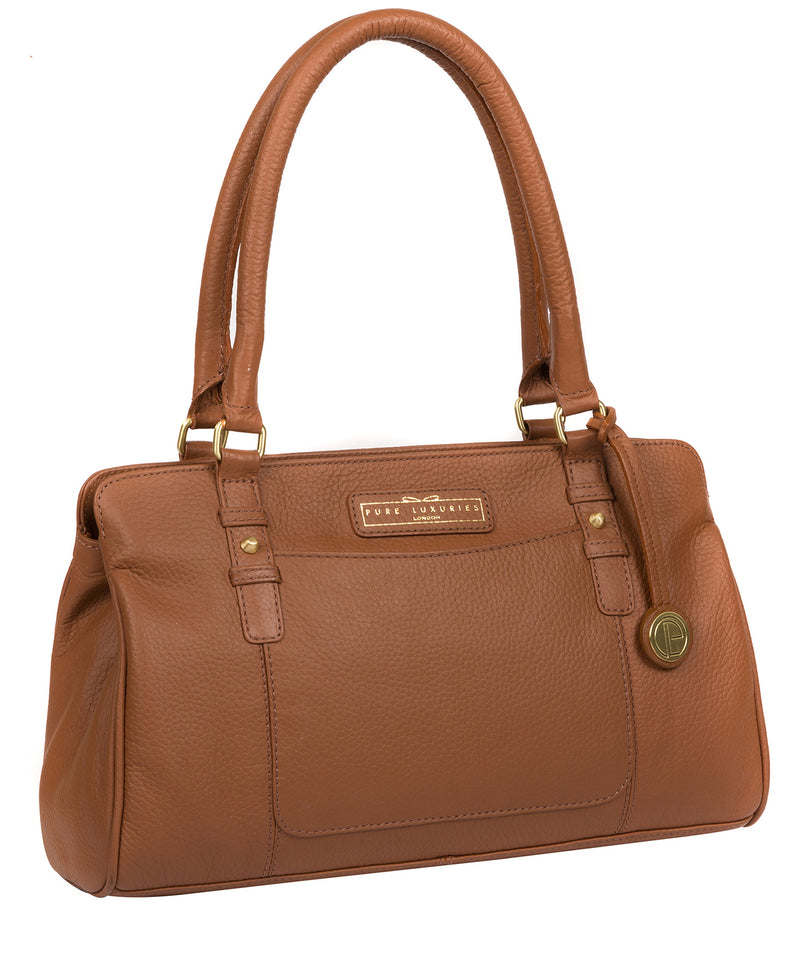 'Epworth' Tan Leather Handbag image 5