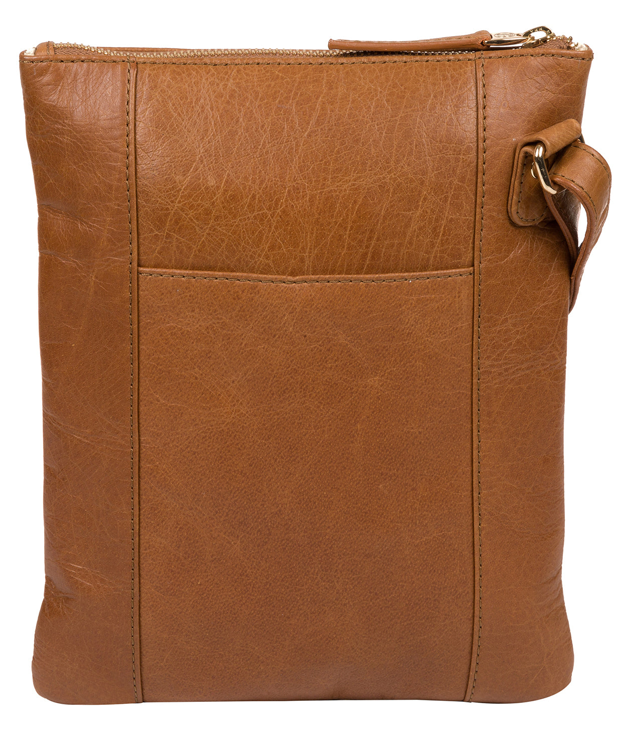 'Gardenia' Saddle Tan Leather Cross Body Bag Pure Luxuries London