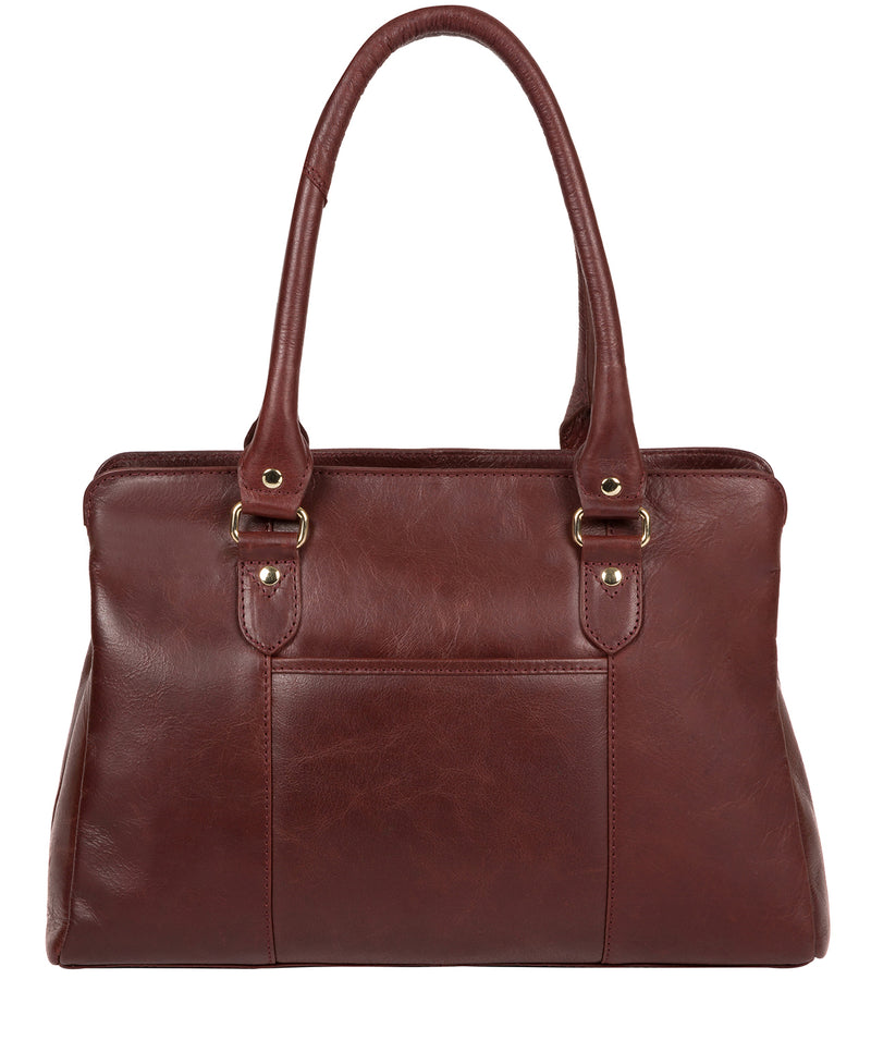 'Poppy' Chestnut Leather Handbag