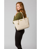 'Emily' Frappe Leather Tote Bag image 2