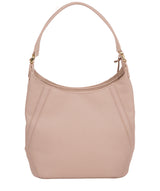 'Abigail' Blush Pink Leather Shoulder Bag image 3