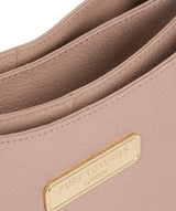 'Abigail' Blush Pink Leather Shoulder Bag image 8