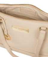 'Keira' Frappe Leather Tote Bag image 4