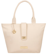 'Annabelle' Frappe Leather Tote Bag image 1