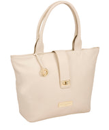 'Annabelle' Frappe Leather Tote Bag image 5