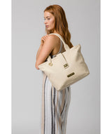 'Annabelle' Frappe Leather Tote Bag image 2