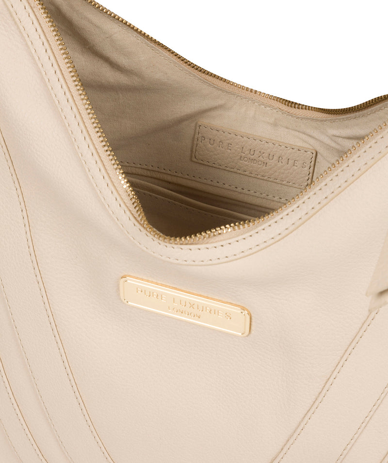 'Felicity' Frappe Leather Shoulder Bag image 4