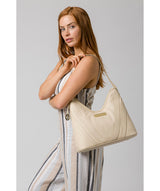 'Felicity' Frappe Leather Shoulder Bag image 2